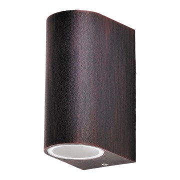 Rabalux - Φως τοίχου εξωτερικού χώρου 2xGU10/35W/230V IP44