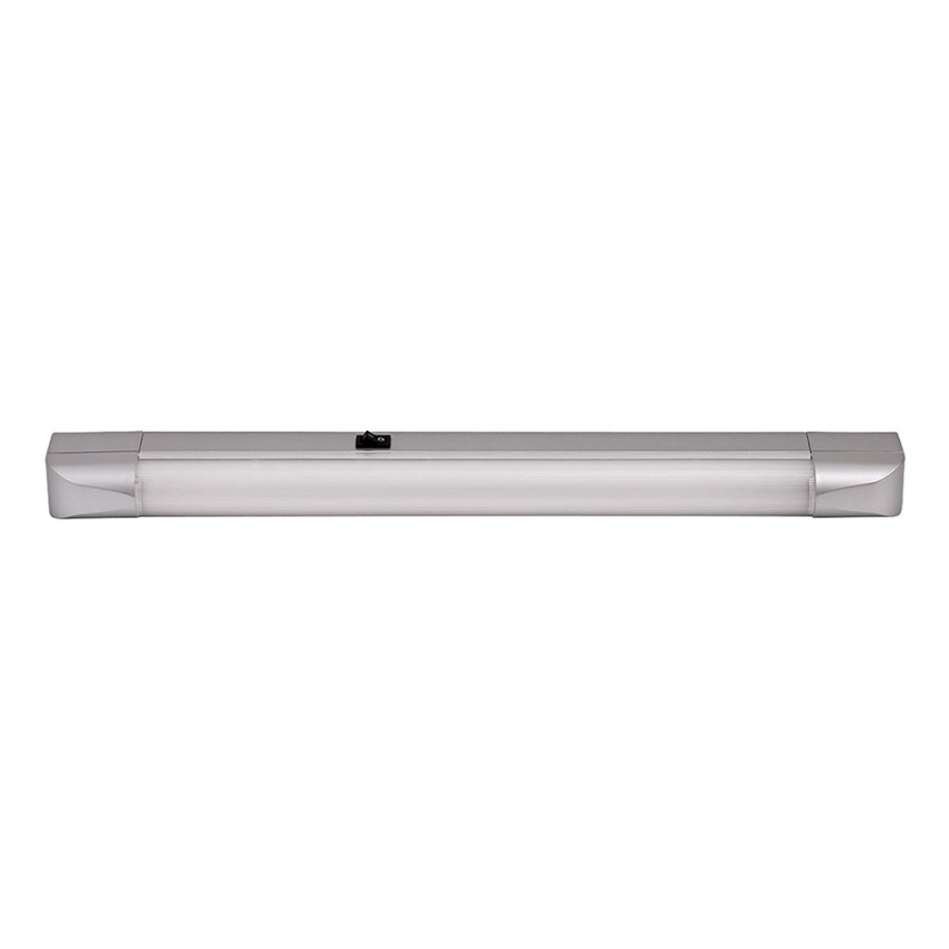 Rabalux - Φως για κάτω από το ντουλάπι 1xG13/15W/230V ασήμι