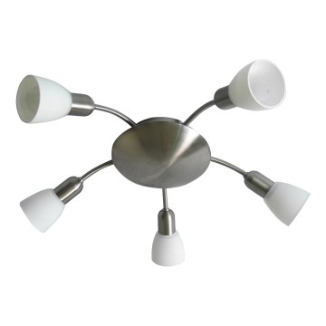 Rabalux - Φως οροφής 5xE14/40W/230V