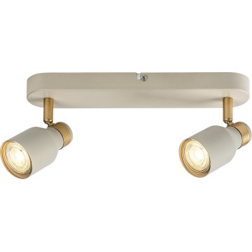 Rabalux - Φωτιστικό σποτ 2xGU10/15W/230V