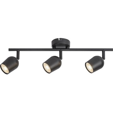 Rabalux - Φωτιστικό σποτ 3xGU10/15W/230V μαύρο