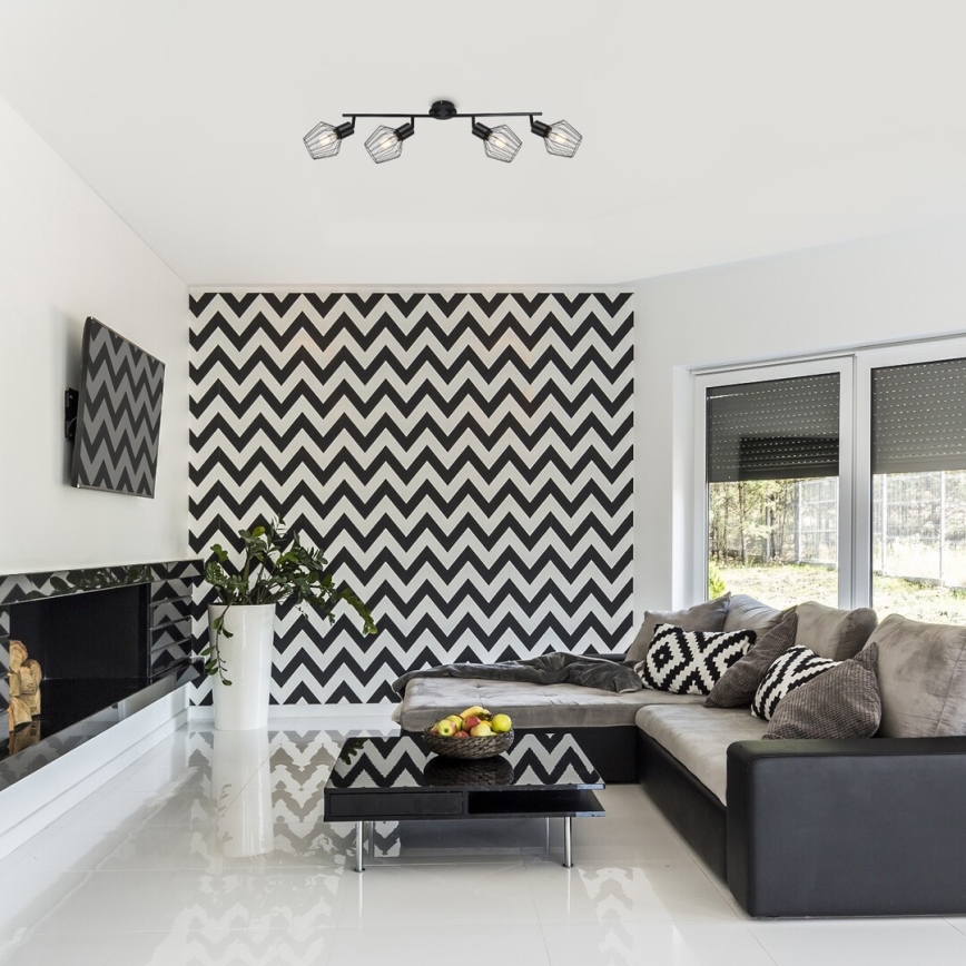 Rabalux - Φωτιστικό σποτ 4xE27/40W/230V