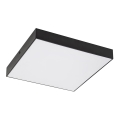 Rabalux - Φωτιστικό οροφής LED/24W/230V 2800-6000K IP44 μαύρο 30x30 cm