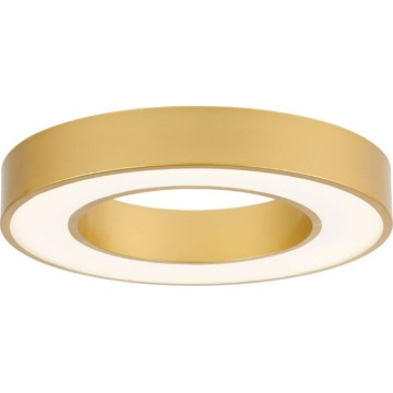 Rabalux - Φωτιστικό οροφής LED 24W/230V, 3000/4000/6500K, διάμ. 40 εκ., χρυσό