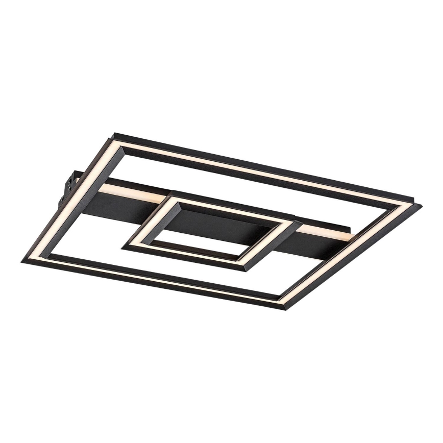 Rabalux - Φωτιστικό οροφής LED/48W/230V 3000K μαύρο 48,5x48,5 cm