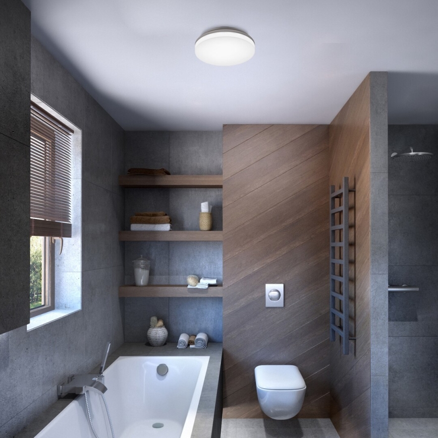 Rabalux - Φωτιστικό οροφής μπάνιου LED/24W/230V IP54 3000K/4000K/6000K Ø 28 cm