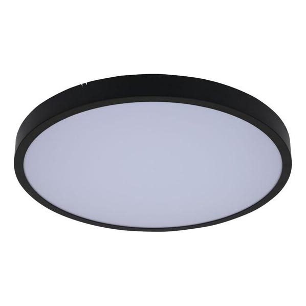 Rabalux - Φωτιστικό οροφής μπάνιου LED LED/36W/230V 3000/4000/6000K IP44 διάμετρος 42 cm μαύρο