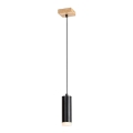 Rabalux - Φωτιστικό οροφής με καλώδιο 1xGU10/5W/230V δρυς
