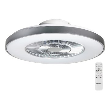 Rabalux - Φωτιστικό οροφής LED Dimmable με ανεμιστήρα LED/40W/230V 3000-6500K + τηλεχειριστήριο