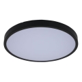 Rabalux - Φωτιστικό οροφής μπάνιου LED LED/18W/230V 3000/4000/6000K IP44 διάμετρος 30,5 cm μαύρο