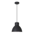 Rabalux - Κρεμαστό φωτιστικό 1xE27/60W/230V μαύρο Ø 27,5 cm