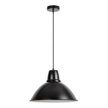 Rabalux - Κρεμαστό φωτιστικό με καλώδιο 1xE27/60W/230V διάμ. 36 cm μαύρο