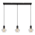 Rabalux - Κρεμαστό φωτιστικό οροφής 3xE27/40W/230V