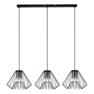 Rabalux - Κρεμαστό φωτιστικό οροφής 3xE27/40W/230V