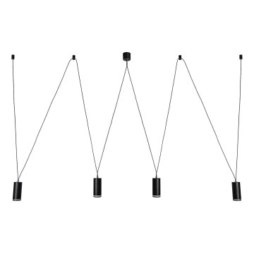 Rabalux - Κρεμαστό φωτιστικό οροφής 4xGU10/5W/230V spider