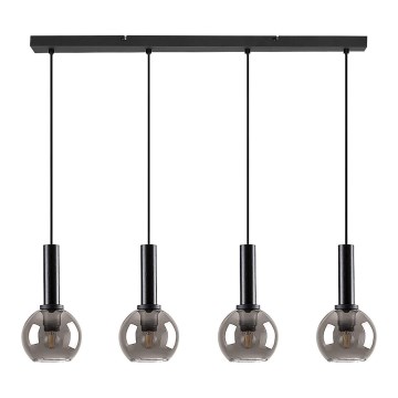 Rabalux - Κρεμαστό φωτιστικό οροφής ράγα 4xE27/40W/230V