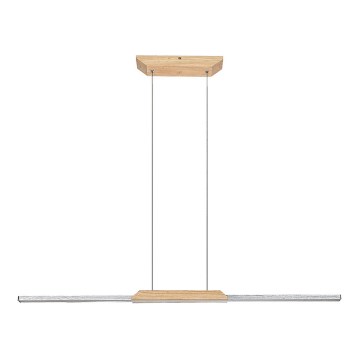 Rabalux -  Κρεμαστό φωτιστικό οροφής LED LED/26W/230V 4000K οξιά