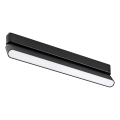 Rabalux - LED Dimmable φωτιστικό οροφής για μονοφασική ράγα LED/13W/24V 2700-5500K Wi-Fi Tuya 33 cm μαύρο