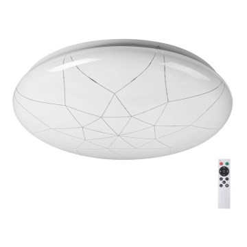 Rabalux - LED Dimmable φωτιστικό οροφής LED/24W/230V Wi-Fi 3000-6500K + τηλεχειριστήριο