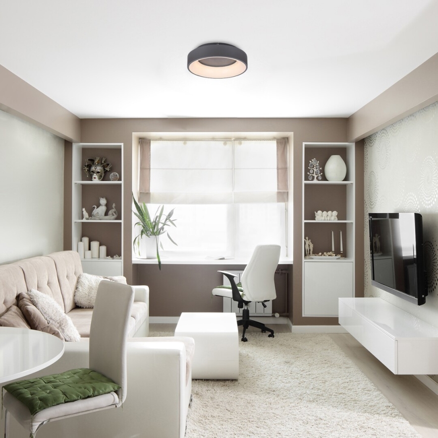 Rabalux - LED Dimmable φωτιστικό οροφής LED/24W/230V στρογγυλό 3000-6000K + τηλεχειριστήριο