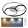 Rabalux - LED Dimmable φωτιστικό οροφής LED/50W/230V 3000-6000K + τηλεχειριστήριο