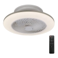 Rabalux - LED Dimmable φωτιστικό οροφής με ανεμιστήρα DALFON LED/36W/230V 3000-6000K + τηλεχειριστήριο