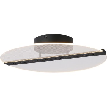 Rabalux - LED Φωτιστικό οροφής LED/20W/230V 3000 Ø 41 cm μαύρο/διαφανές