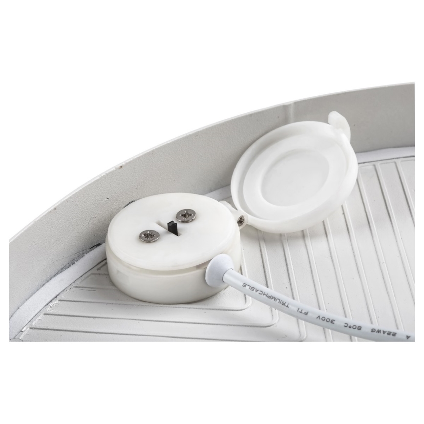 Rabalux - LED φωτιστικό οροφής LED/24W/230V 2800-6000K IP44 λευκό, διάμ. 30 cm