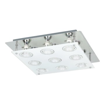 Rabalux - LED φωτιστικό οροφής NAOMI 9xGU10/5W 38x38 cm