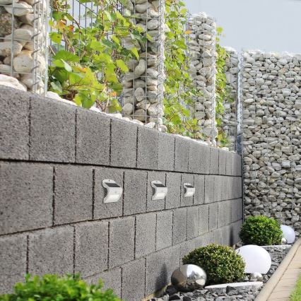 Rabalux - LED Ηλιακό Επιτοίχιο Φωτιστικό με Αισθητήρα IP44 1200 mAh