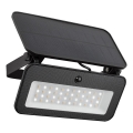 Rabalux - LED ηλιακός προβολέας με αισθητήρα LED/8W/3,7V 3000/4000/6500K IP65 2600 mAh