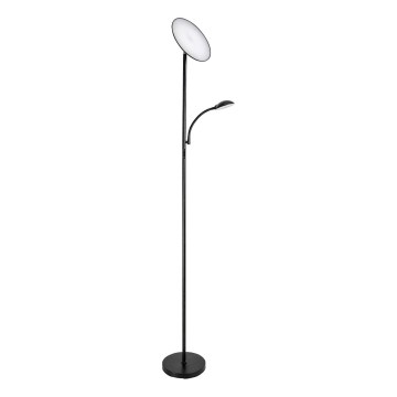 Rabalux - LED Ρυθμιζόμενη επιδαπέδια λάμπα LED/23W/230V 3000/4200/6500 μαύρη