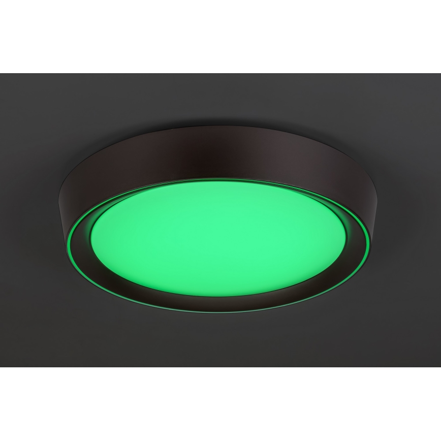 Rabalux - Ρυθμιζόμενο LED οροφής φωτιστικό RGB LED/24W/230V 3000-6000K με τηλεχειριστήριο
