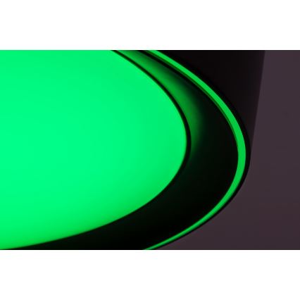 Rabalux - Ρυθμιζόμενο LED οροφής φωτιστικό RGB LED/24W/230V 3000-6000K με τηλεχειριστήριο