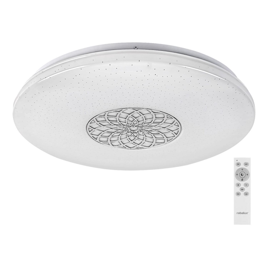 Rabalux - LED RGB dimmable φωτιστικό οροφής LED/24W/230V 3000-6500K Wi-Fi Tuya διάμετρος 39,5 cm + τηλεχειριστήριο