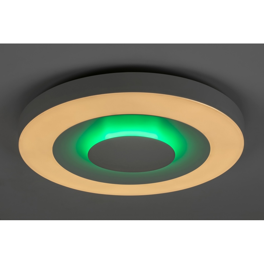 Rabalux - LED RGB dimmable φωτιστικό οροφής LED/40W/230V 3000-6000K + τηλεχειριστήριο