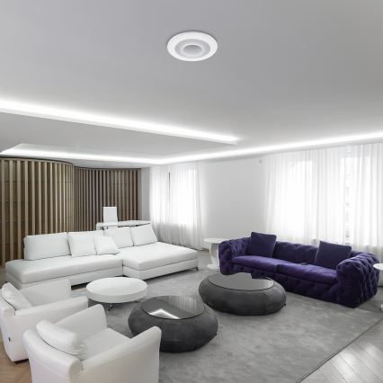 Rabalux - LED RGB dimmable φωτιστικό οροφής LED/40W/230V 3000-6000K + τηλεχειριστήριο