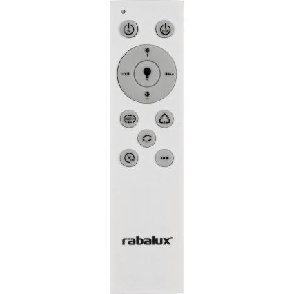 Rabalux - LED RGB dimmable φωτιστικό οροφής LED/40W/230V 3000-6000K + τηλεχειριστήριο