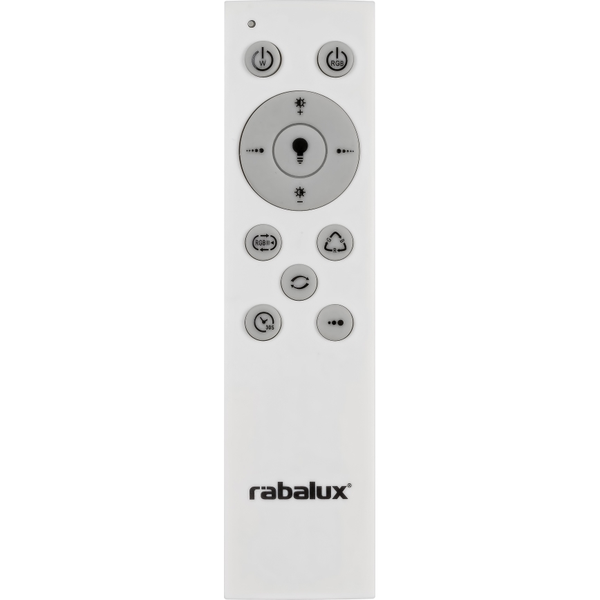 Rabalux - LED RGB dimmable φωτιστικό οροφής LED/40W/230V 3000-6000K + τηλεχειριστήριο