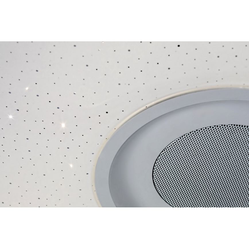 Rabalux - LED RGB Dimmable φωτιστικό οροφής με ηχείο LED/18W/230V  + RC