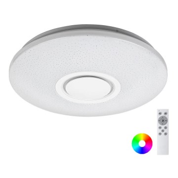 Rabalux - LED RGB dimmable φωτιστικό οροφής με ηχείο LED/24W/230V Wi-Fi Tuya + τηλεχειριστήριο
