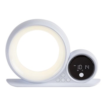 Rabalux - LED RGB Eπιτραπέζιο φωτιστικό με ηχείο LED/5W/230V