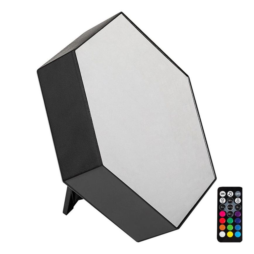 Rabalux - LED RGB Eπιτραπέζιο φωτιστικό  LED/1W/5V/3xAA + τηλεχειριστήριο