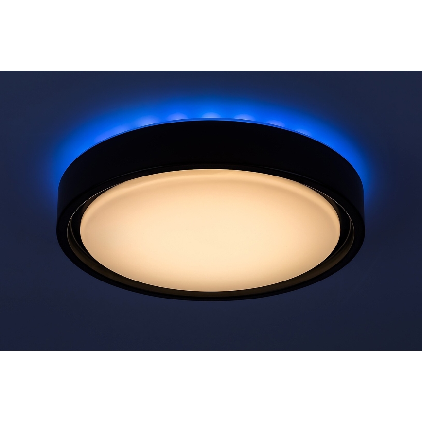 Rabalux - LED RGB Ρυθμιζόμενο φωτιστικό οροφής με αισθητήρα LED/28W/230V 2700-5000K διάμ. 36 cm + τηλεχειριστήριο