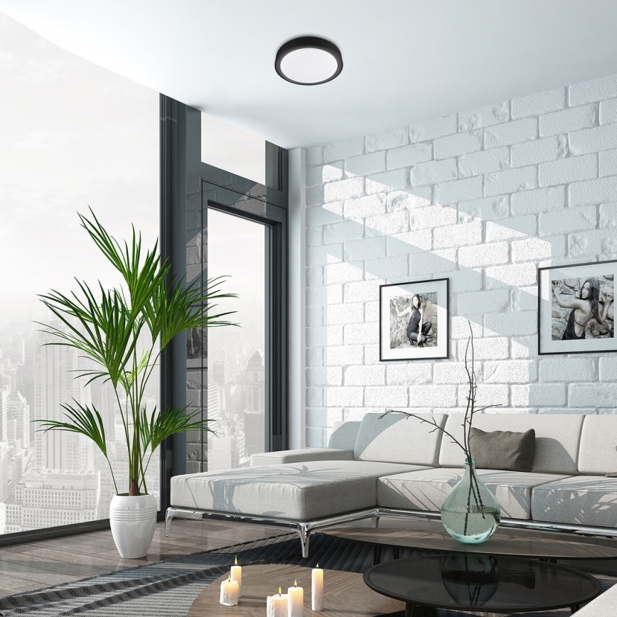 Rabalux - LED RGB Ρυθμιζόμενο φωτιστικό οροφής με αισθητήρα LED/28W/230V 2700-5000K διάμ. 36 cm + τηλεχειριστήριο