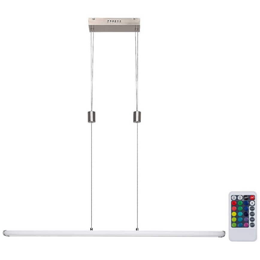 Rabalux - LED RGB Κρεμαστό φωτιστικό οροφής ντιμαριζόμενο LED/24W/230V Wi-Fi Tuya + τηλεχειριστήριο