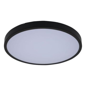 Rabalux - LED RGB Ρυθμιζόμενο φωτιστικό οροφής μπάνιου LED/36W/230V 3000-6000K Wi-Fi Tuya IP44 διάμ. 42 εκ. μαύρο