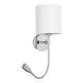 Rabalux - LED Επιτοίχιο φωτιστικό 1xE27/40W+LED/3W