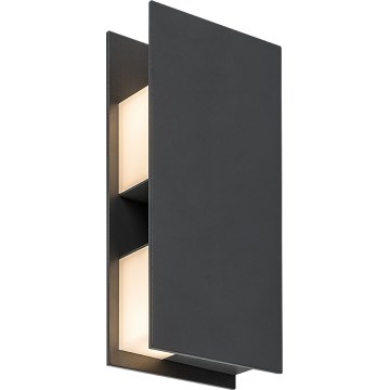 Rabalux - LED Επιτοίχιο φωτιστικό εξωτερικού χώρου LED/13W/230V IP65 ανθρακί