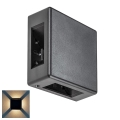 Rabalux - LED Εξωτερικό φωτιστικό τοίχου LED/6W/230V IP54 μαύρο